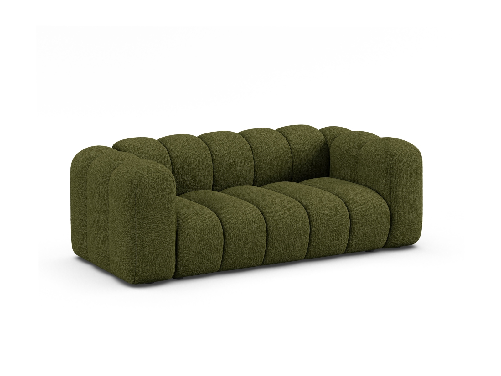Boucle Sofa, "Lupine", 2 Seats, 200x95x70