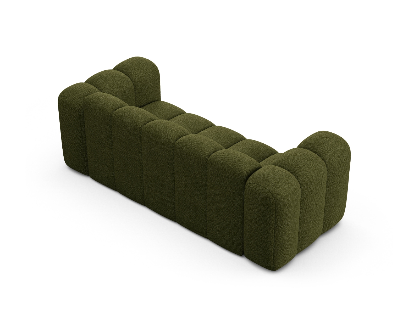 Boucle Sofa, "Lupine", 2 Seats, 200x95x70