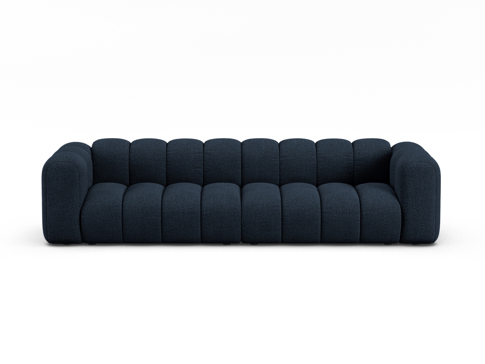 Boucle Sofa, "Lupine", 4 Seats, 290x95x70