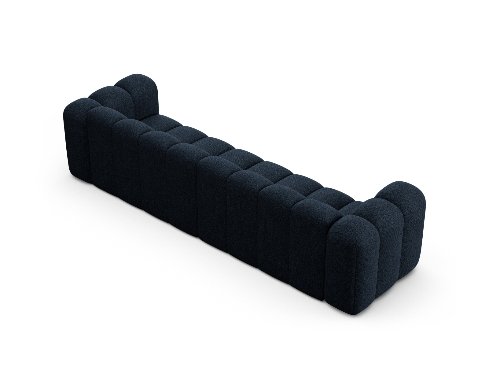 Boucle Sofa, "Lupine", 4 Seats, 290x95x70