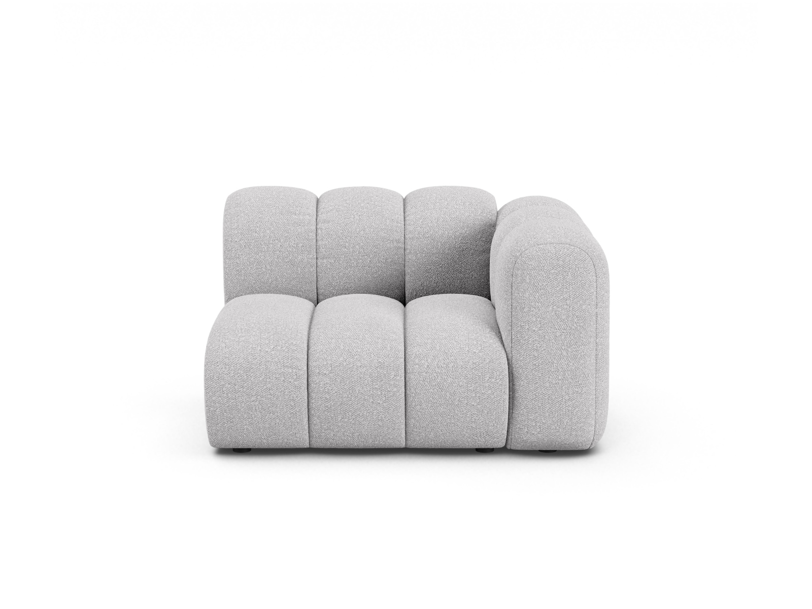 Boucle Modul Right, "Lupine", 1 Seat, 115x95x70