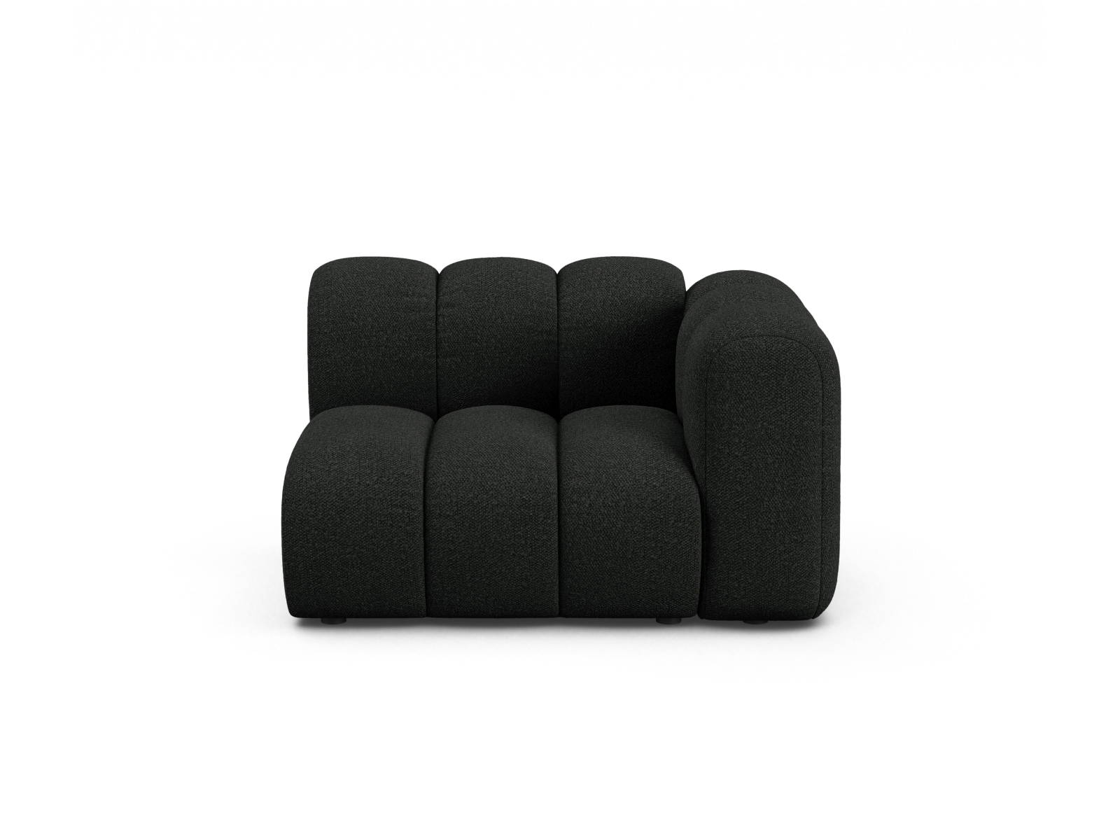Boucle Modul Right, "Lupine", 1 Seat, 115x95x70