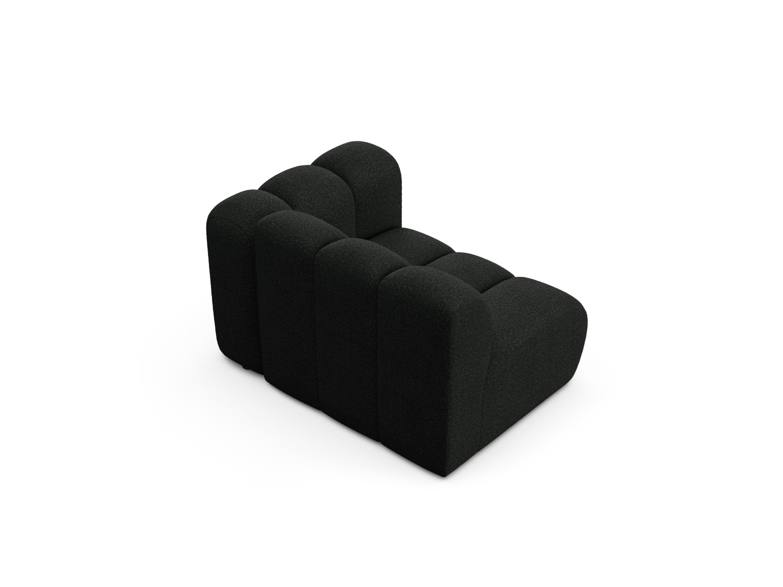 Boucle Modul Right, "Lupine", 1 Seat, 115x95x70