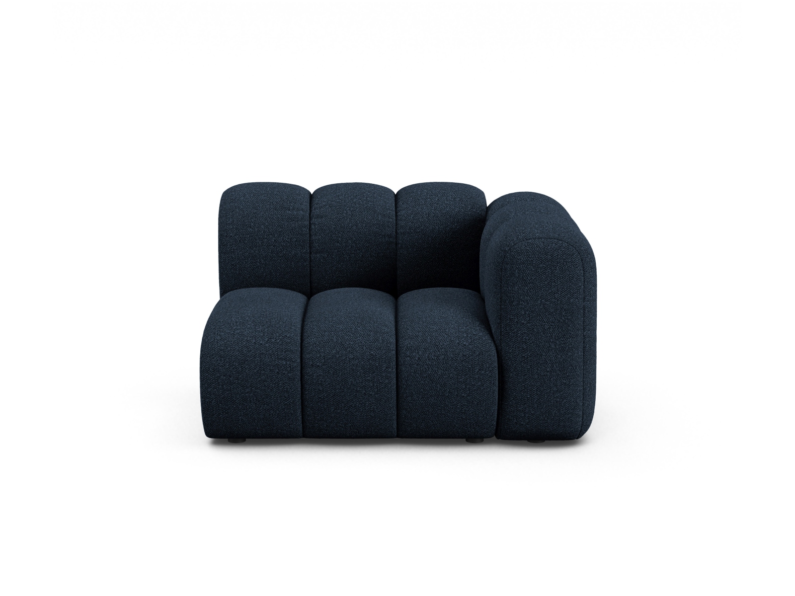 Boucle Modul Right, "Lupine", 1 Seat, 115x95x70