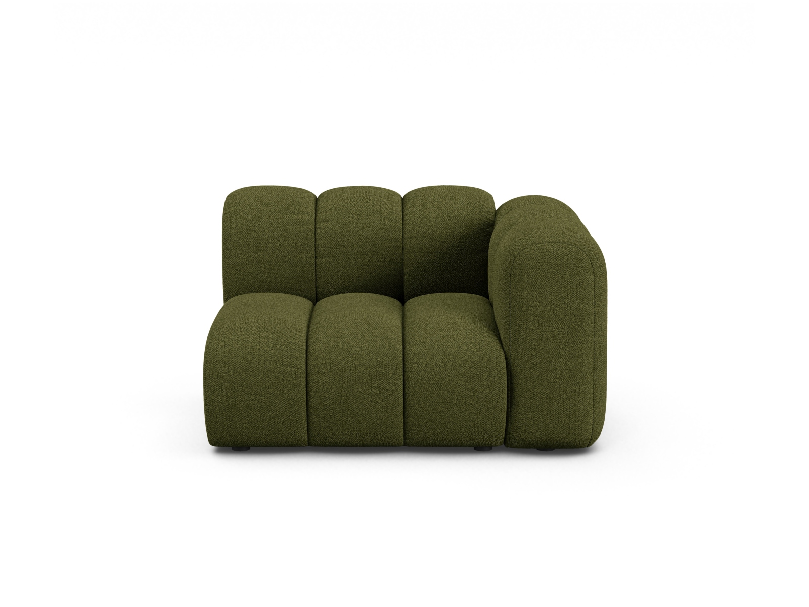 Boucle Modul Right, "Lupine", 1 Seat, 115x95x70