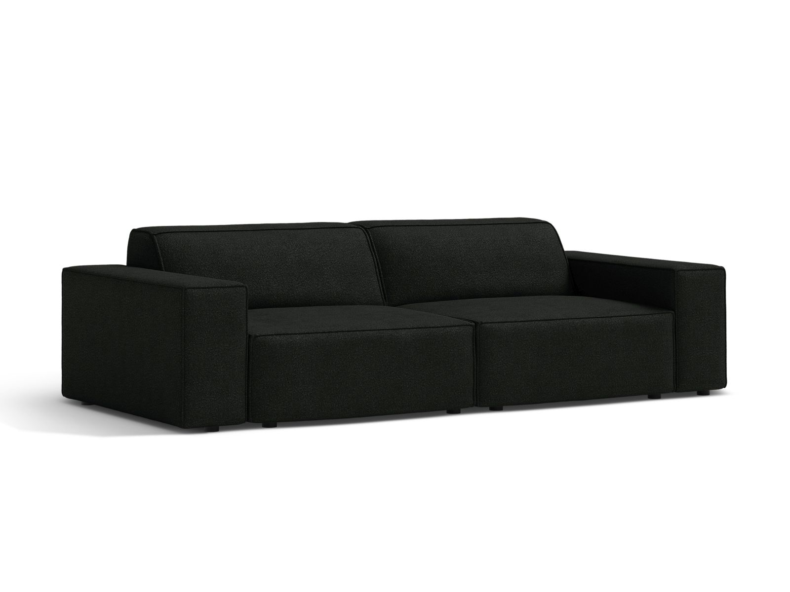 Boucle Modular Sofa, "Jodie", 3 Seats, 204x99x77