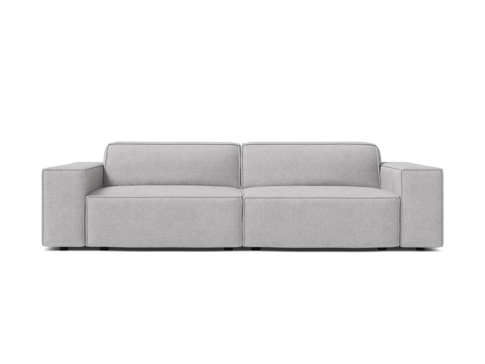 Boucle Modular Sofa, "Jodie", 3 Seats, 204x99x77