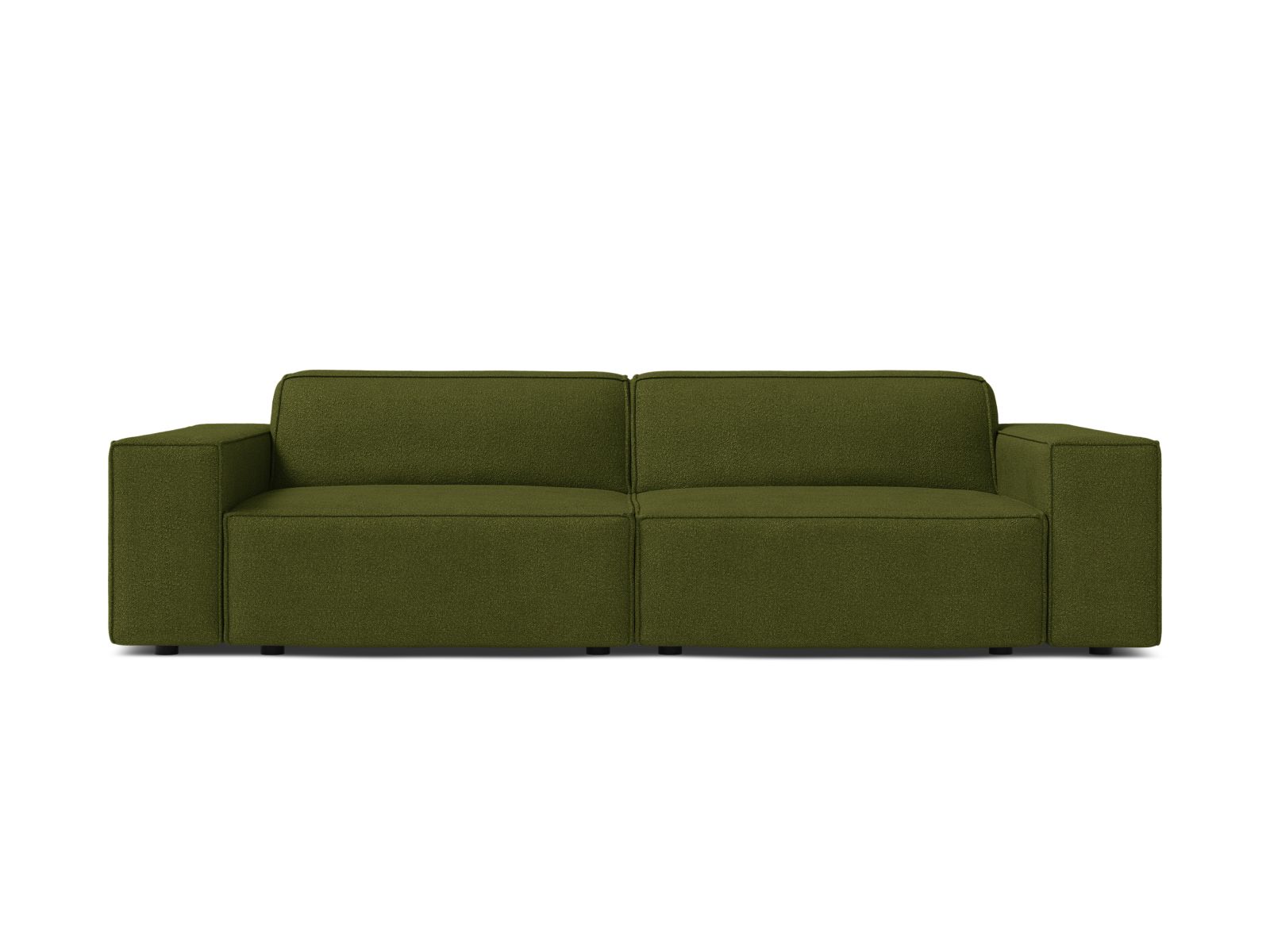 Boucle Modular Sofa, "Jodie", 3 Seats, 204x99x77