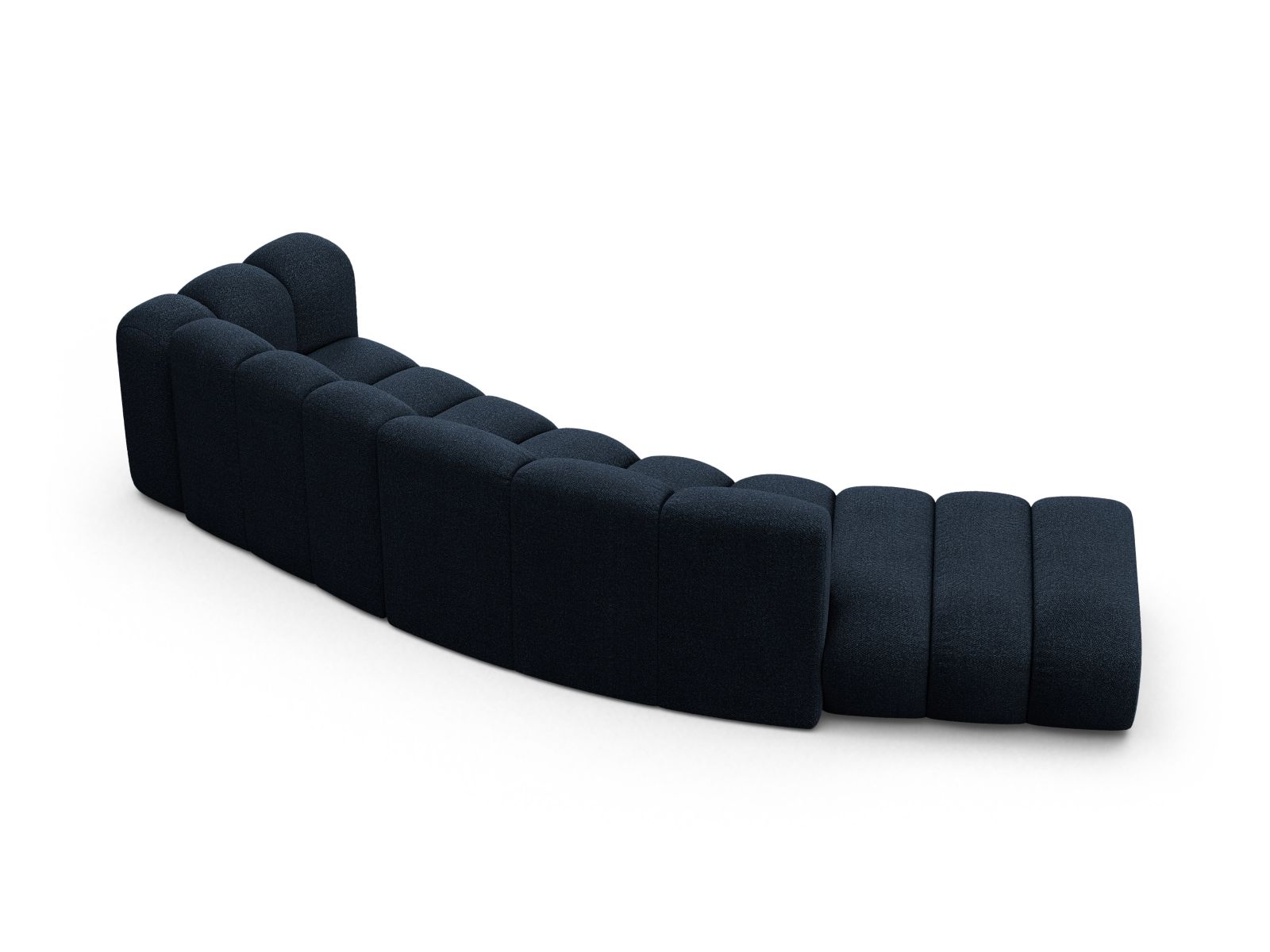 Left Modular Sofa, "Lupine", 5 Seats, 335x166x70
