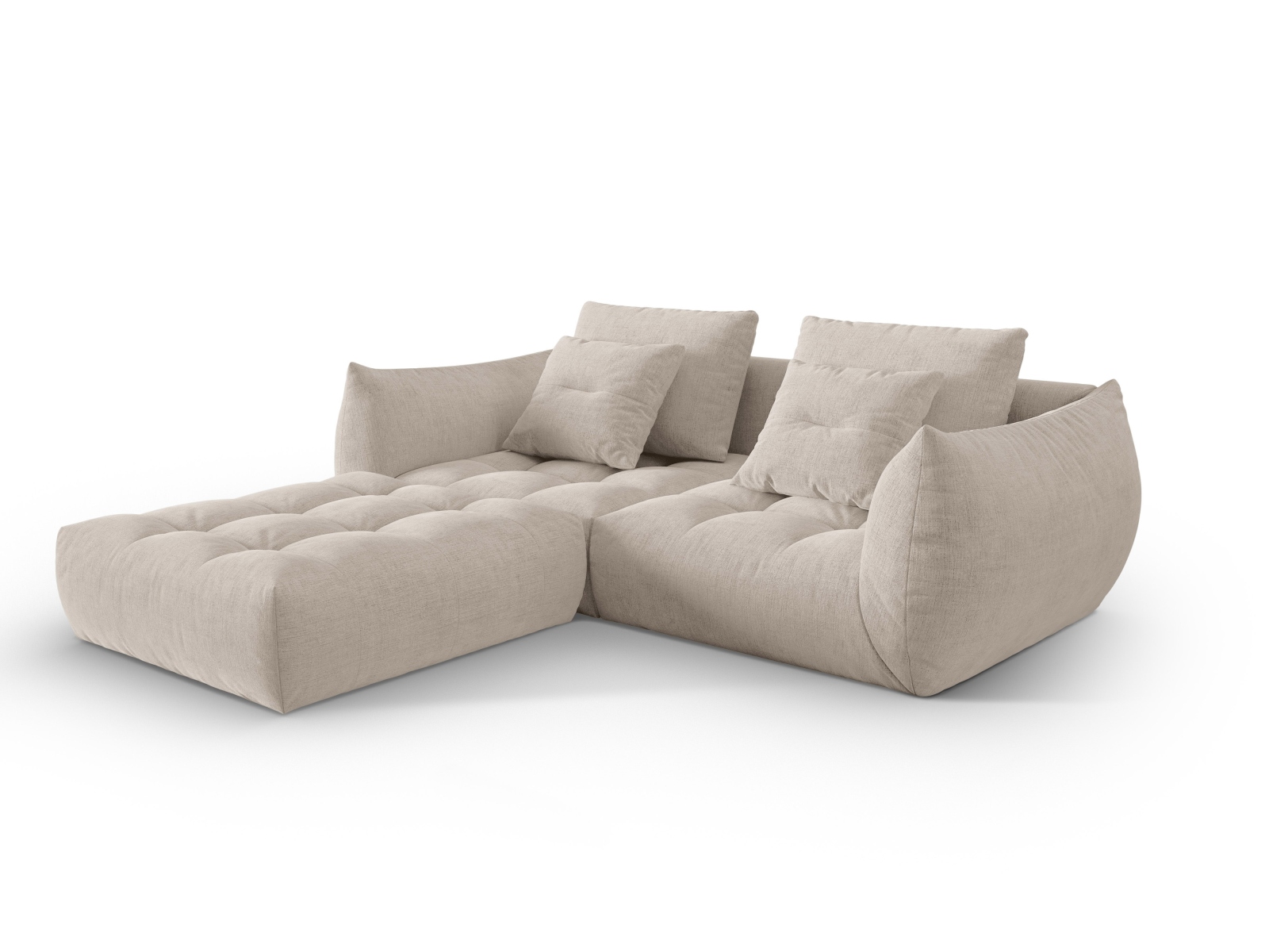 Modular Sofa, "Bloom", 3 Seats, 232x214x97