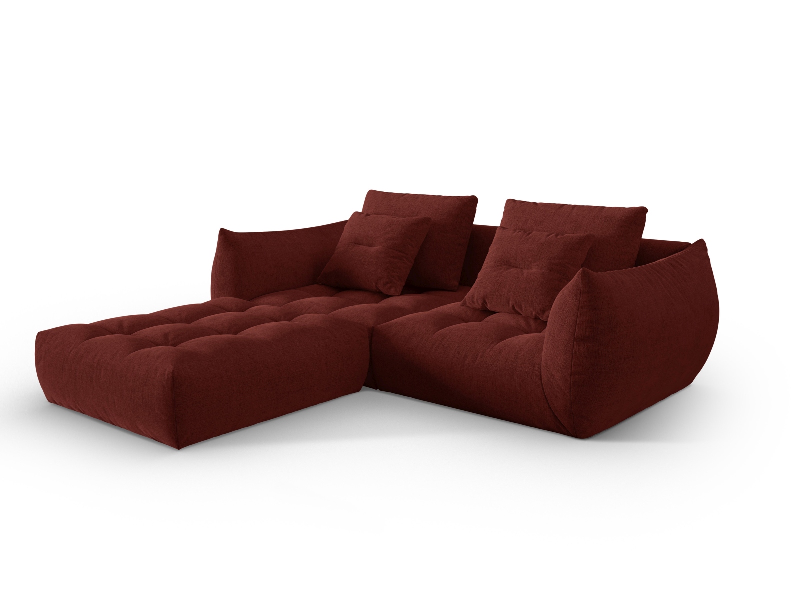 Modular Sofa, "Bloom", 3 Seats, 232x214x97