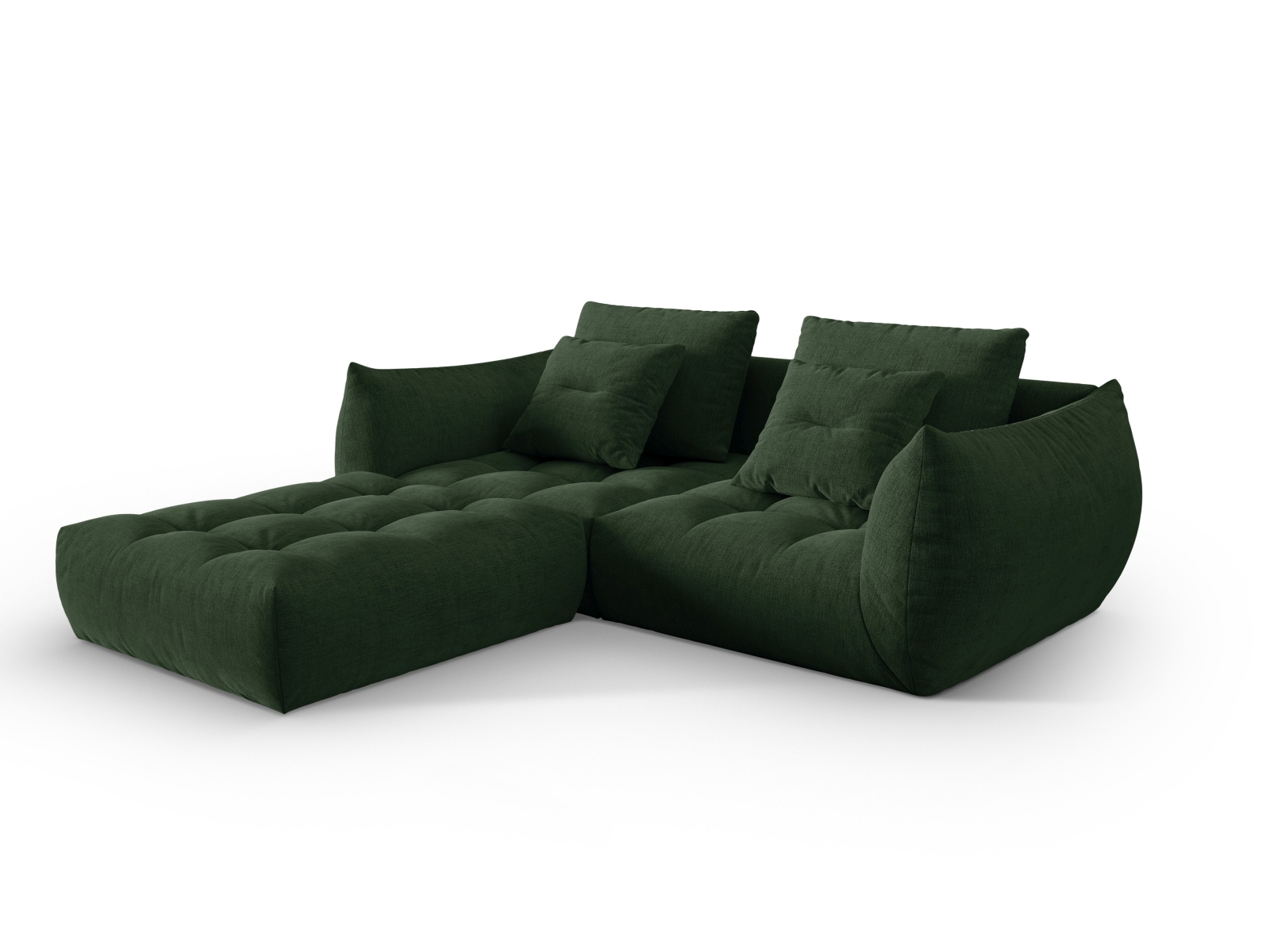 Modular Sofa, "Bloom", 3 Seats, 232x214x97