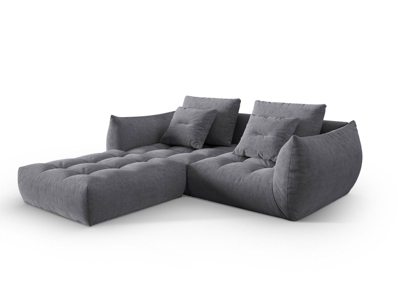 Modular Sofa, "Bloom", 3 Seats, 232x214x97