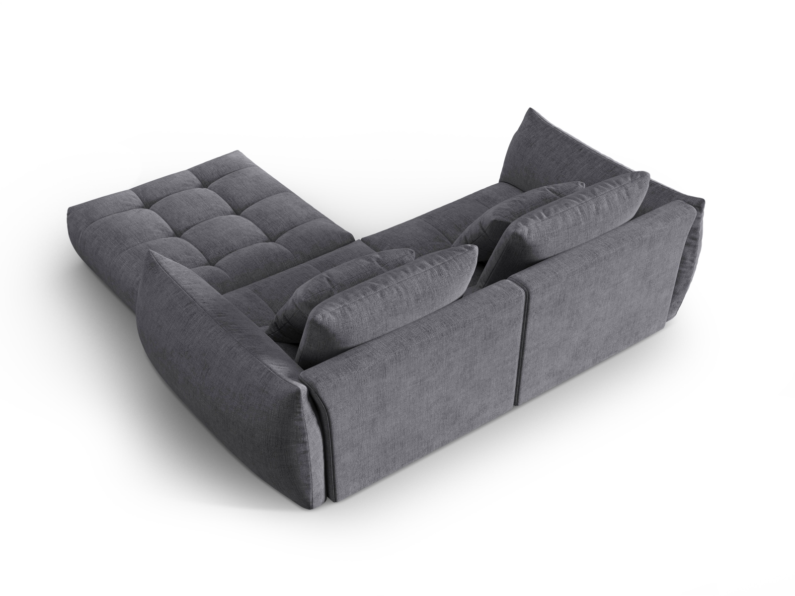 Modular Sofa, "Bloom", 3 Seats, 232x214x97