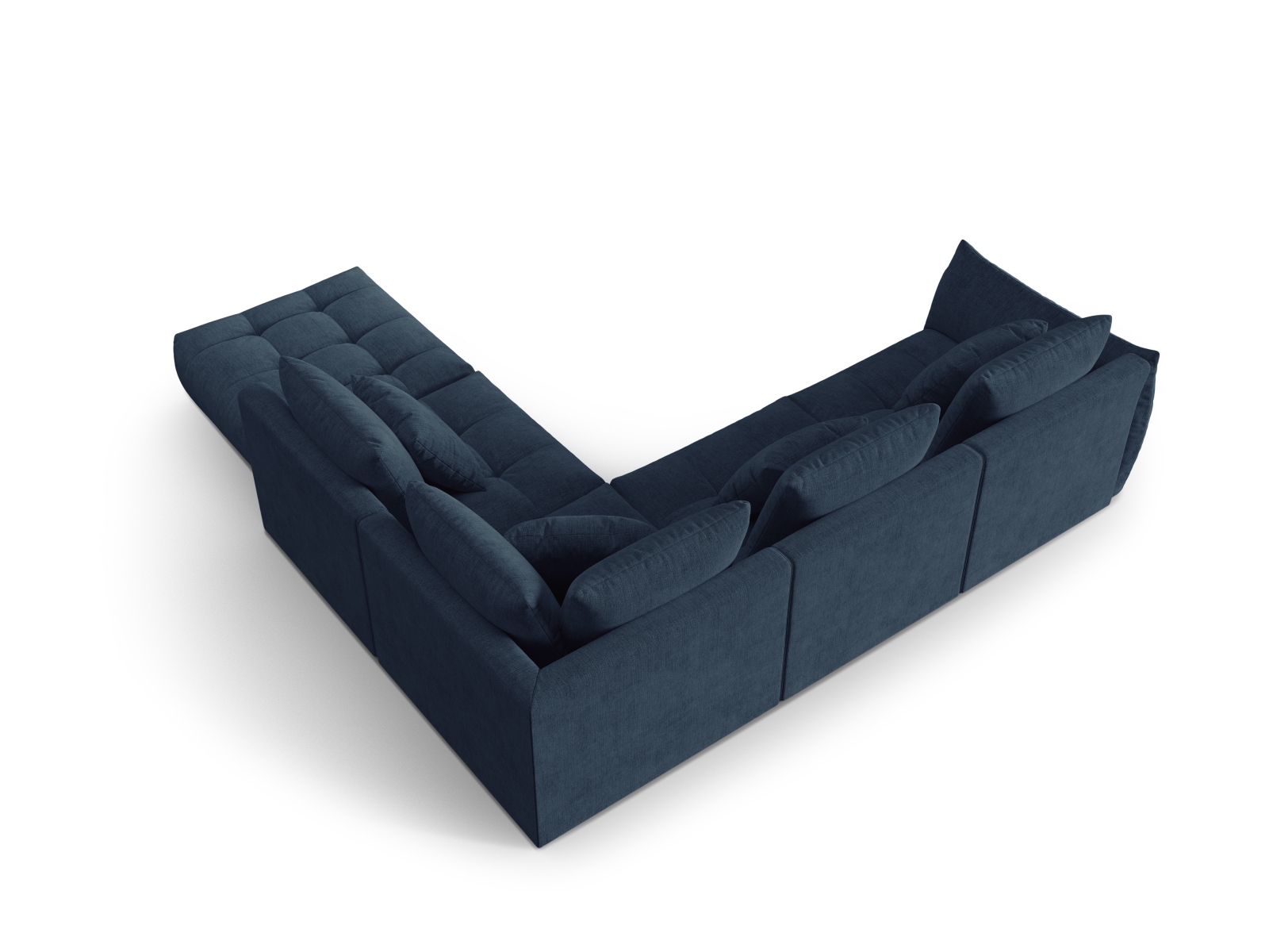 Modular Right Corner Sofa, "Bloom", 4 Seats, 316x307x97