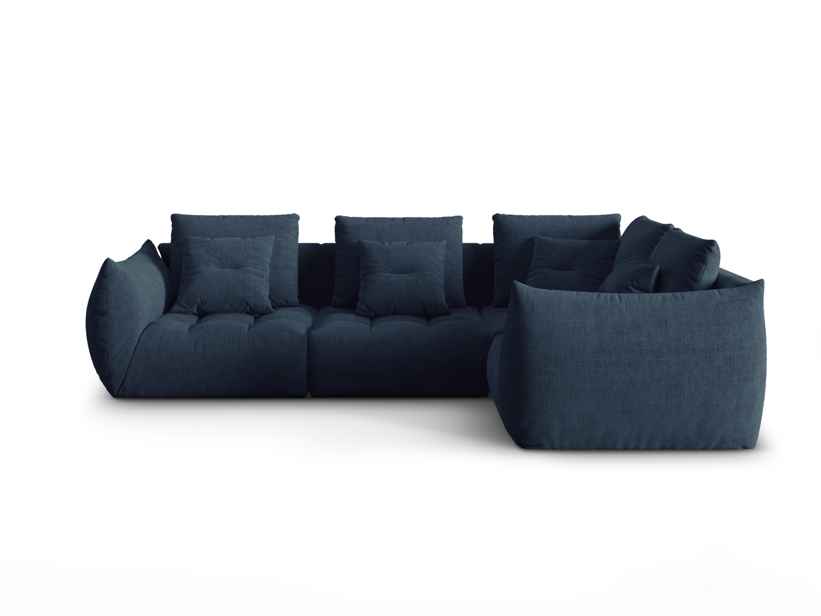 Modular Right Corner Sofa, "Bloom", 3 Seats, 316x222x97