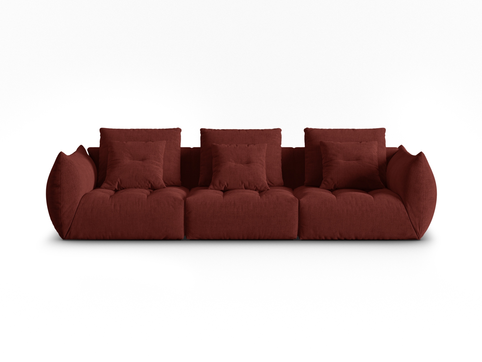 Modular Sofa, "Bloom", 4 Seats, 327x107x97