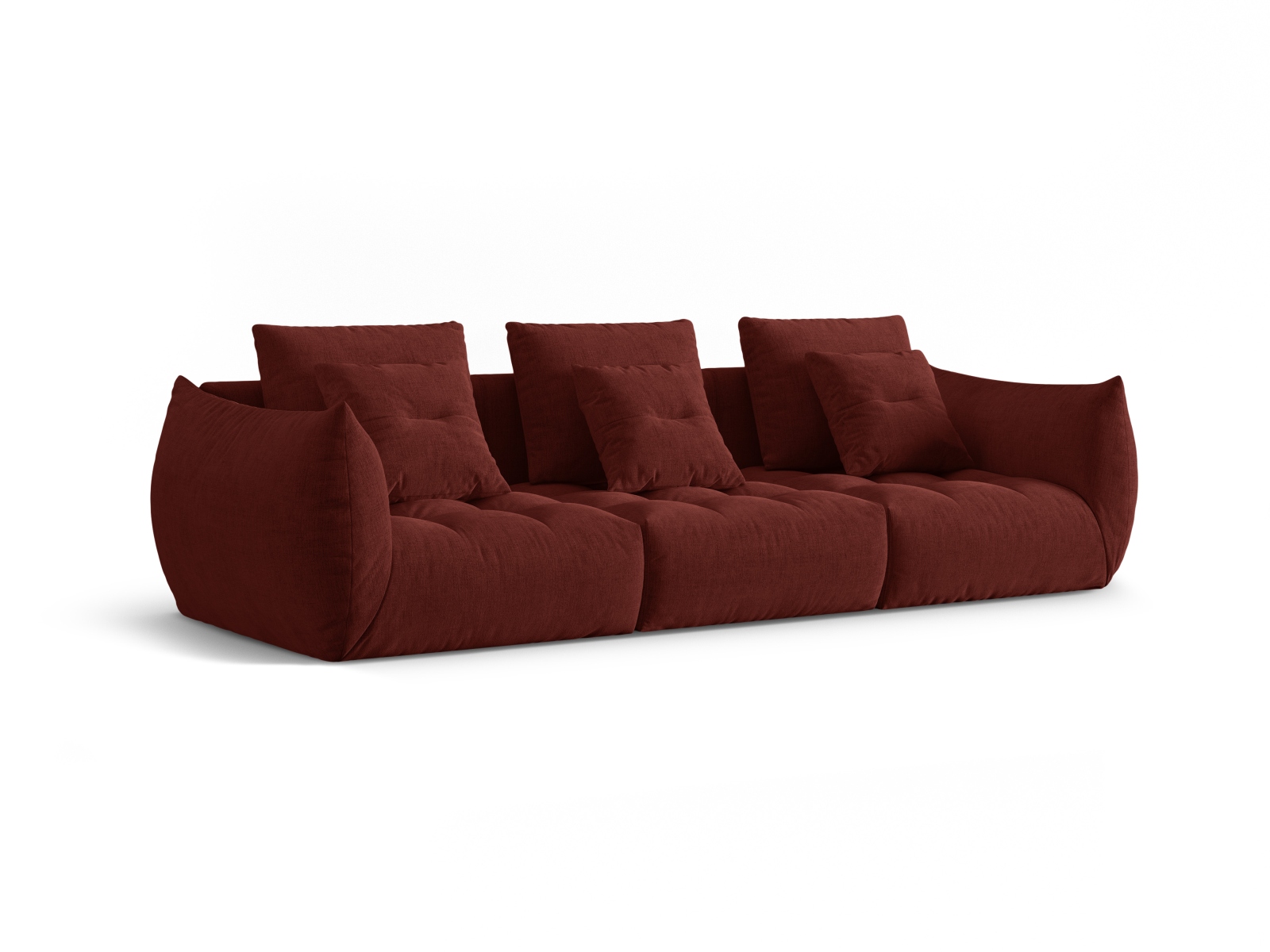 Modular Sofa, "Bloom", 4 Seats, 327x107x97