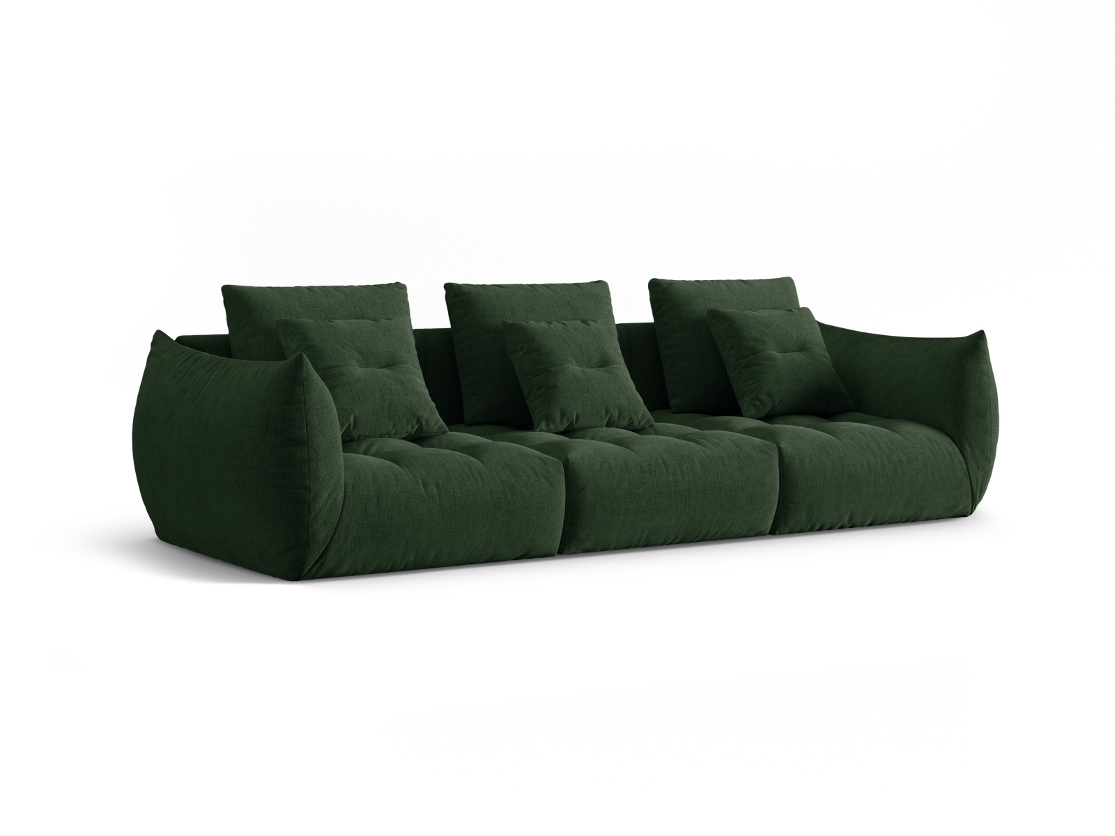 Modular Sofa, "Bloom", 4 Seats, 327x107x97
