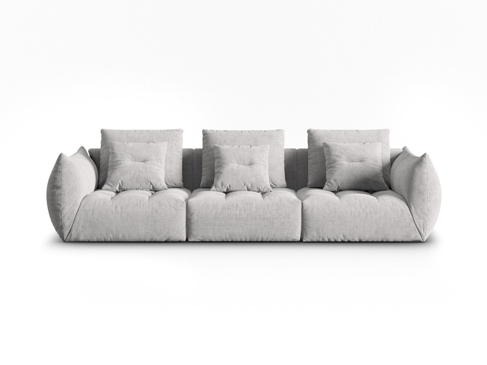 Modular Sofa, "Bloom", 4 Seats, 327x107x97