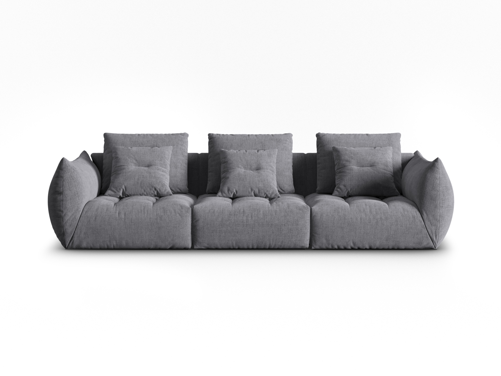 Modular Sofa, "Bloom", 4 Seats, 327x107x97