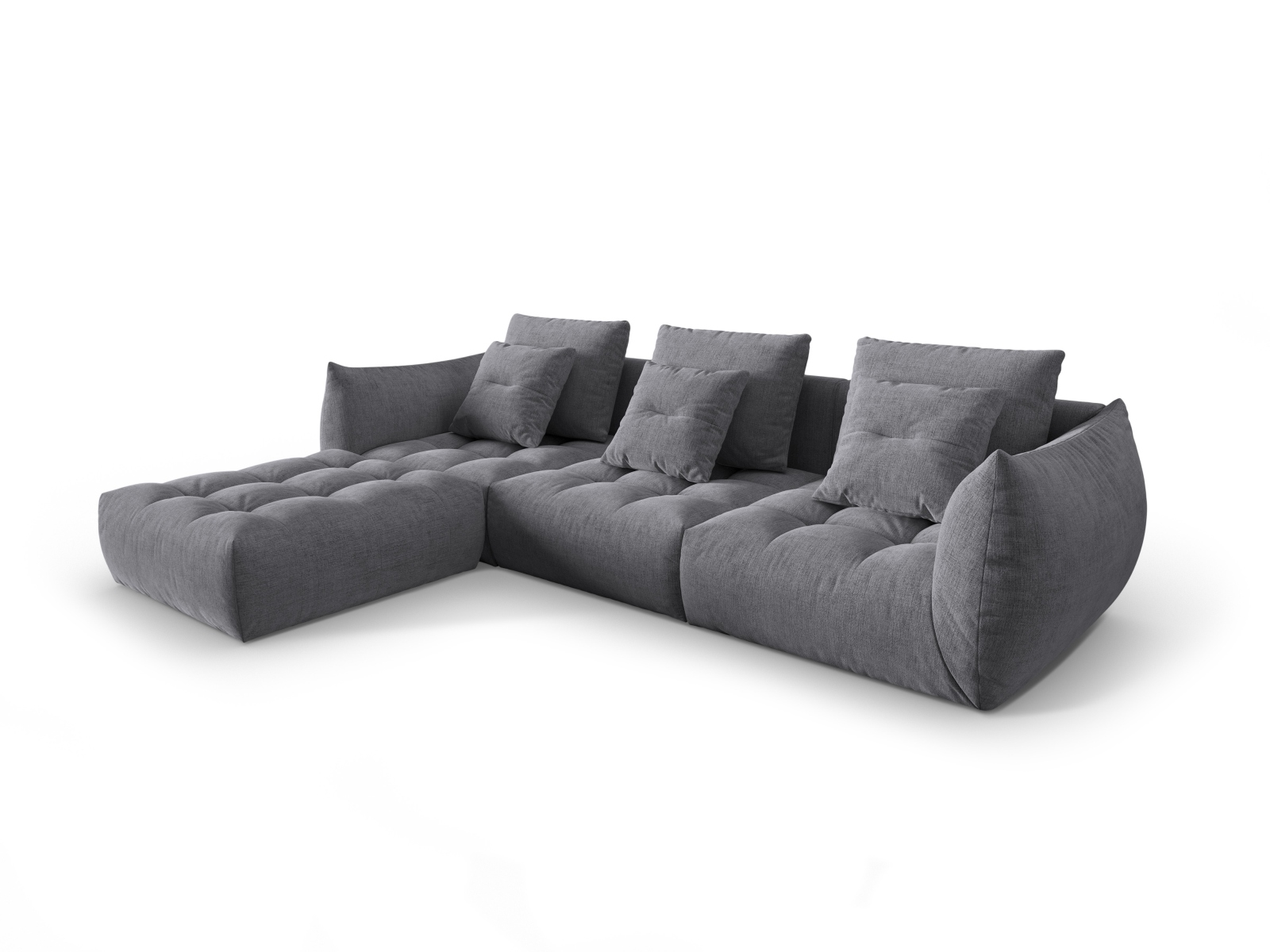 Modular Sofa, "Bloom", 2 Seats, 327x214x97