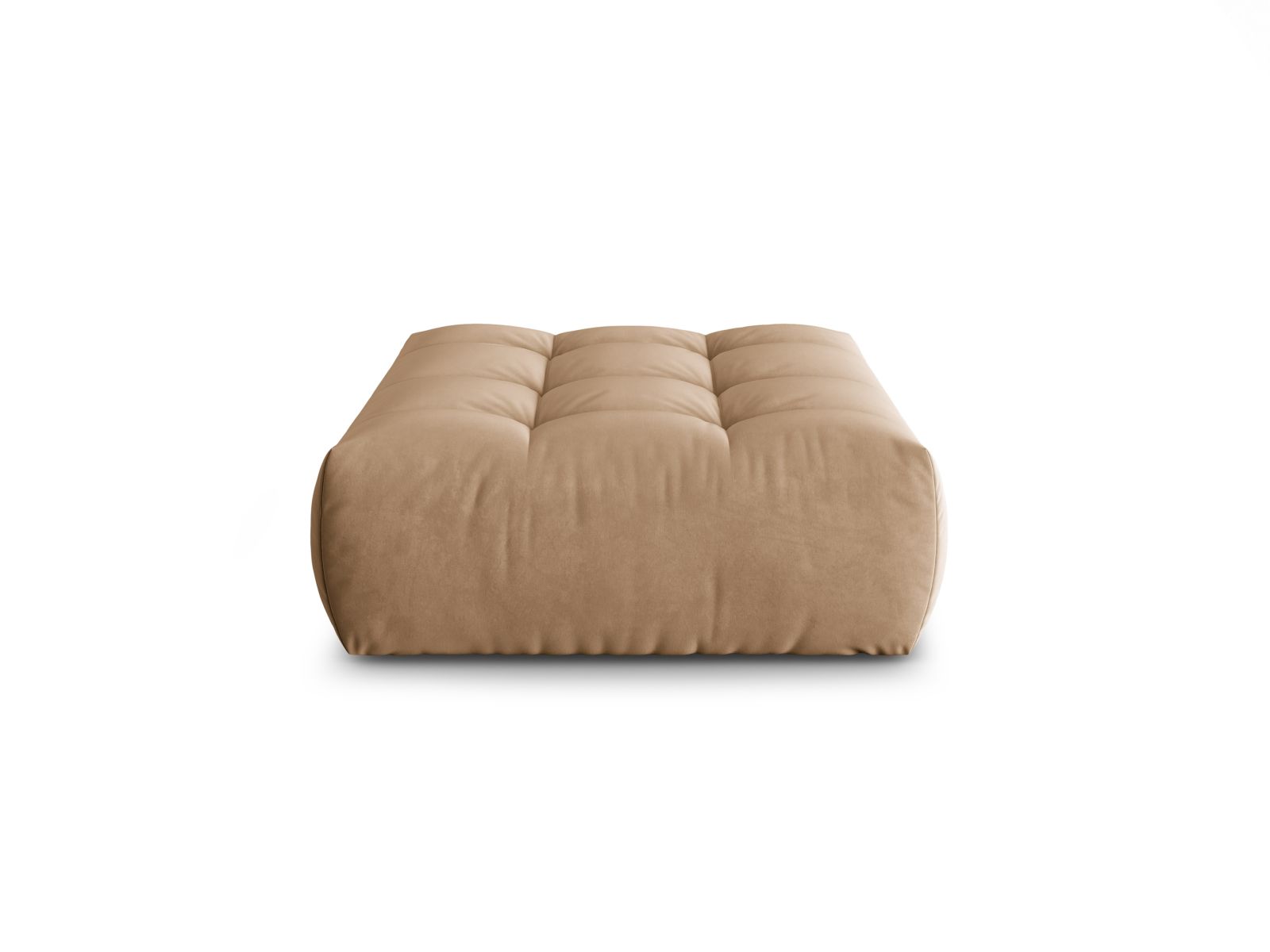 Velvet Pouf, "Bloom", 1 Seat, 107x99x42