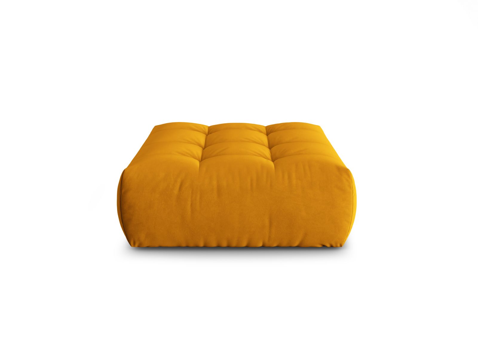 Velvet Pouf, "Bloom", 1 Seat, 107x99x42