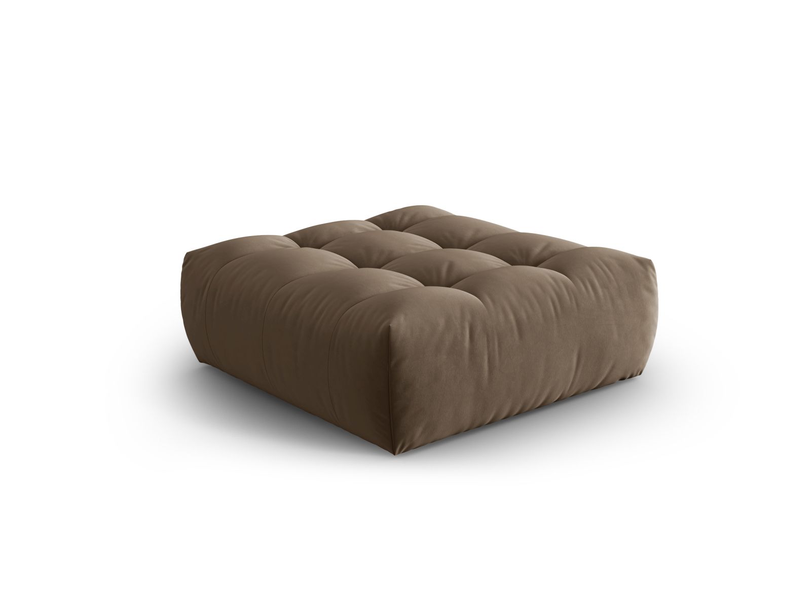Velvet Pouf, "Bloom", 1 Seat, 107x99x42