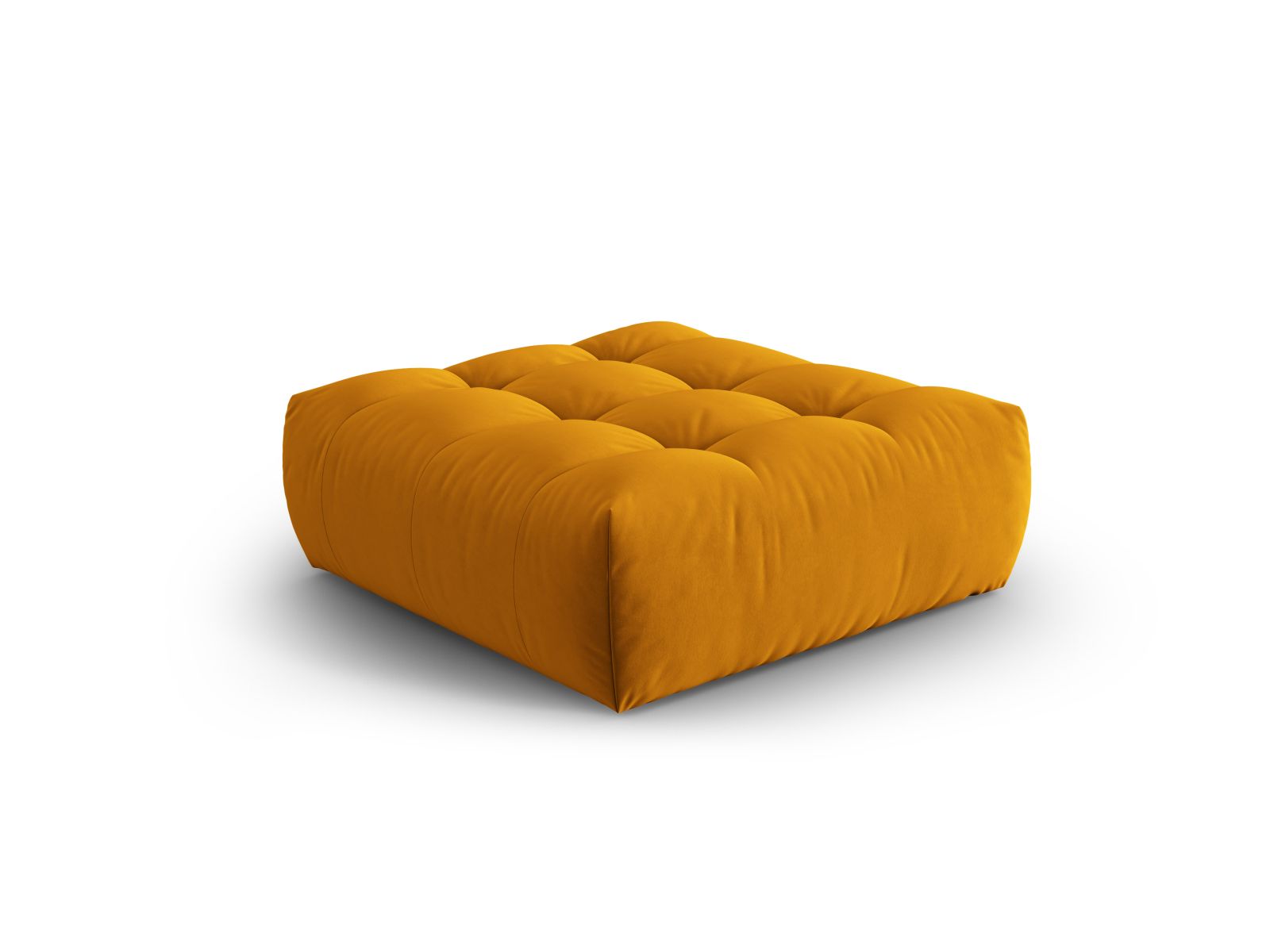 Velvet Pouf, "Bloom", 1 Seat, 107x99x42