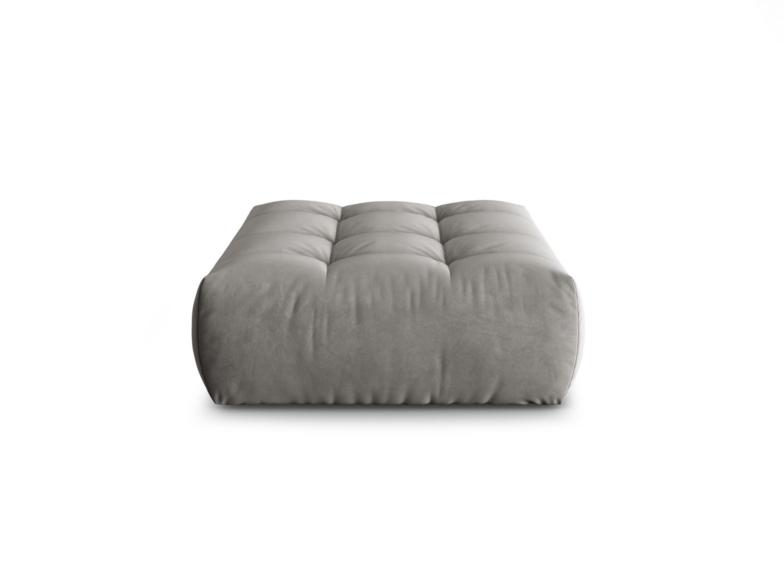 Velvet Pouf, "Bloom", 1 Seat, 107x99x42