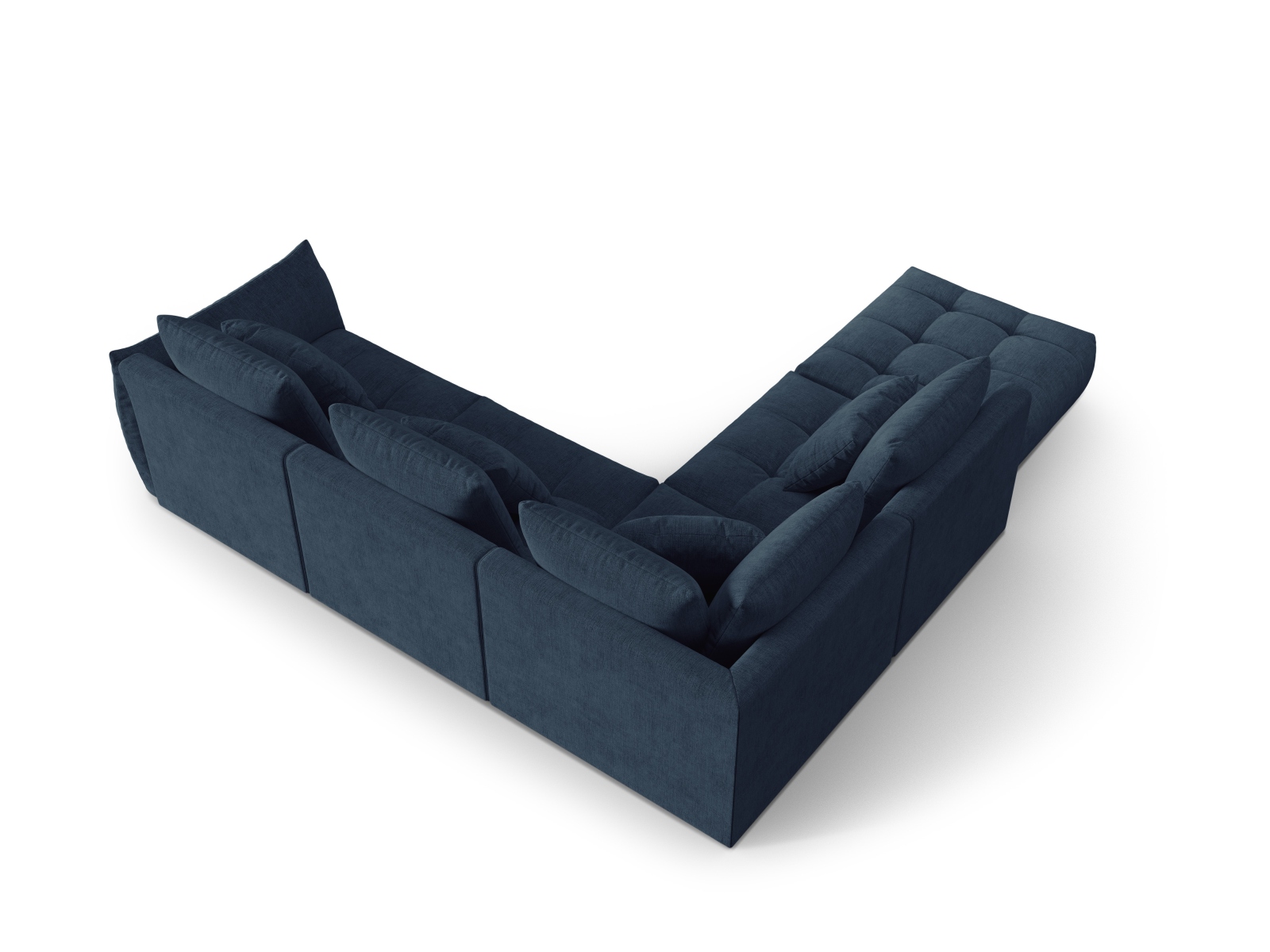 Modular Left Corner Sofa, "Bloom", 4 Seats, 316x307x97