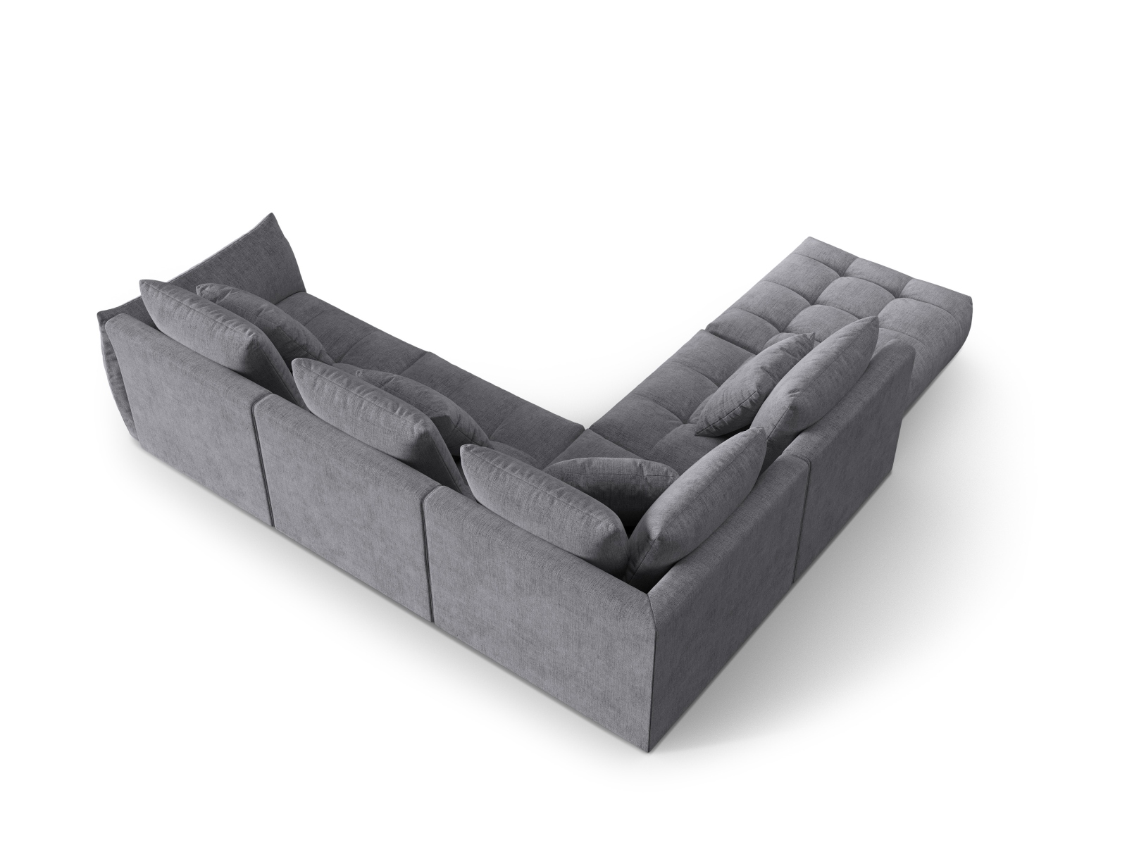 Modular Left Corner Sofa, "Bloom", 4 Seats, 316x307x97