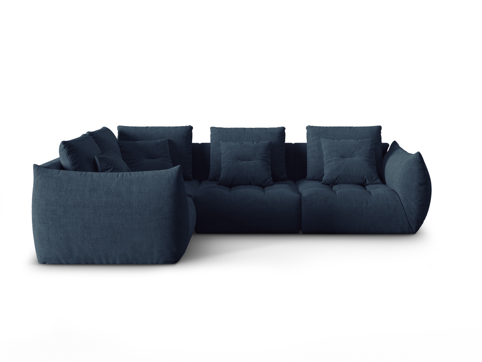 Modular Left Corner Sofa, "Bloom", 3 Seats, 316x222x97