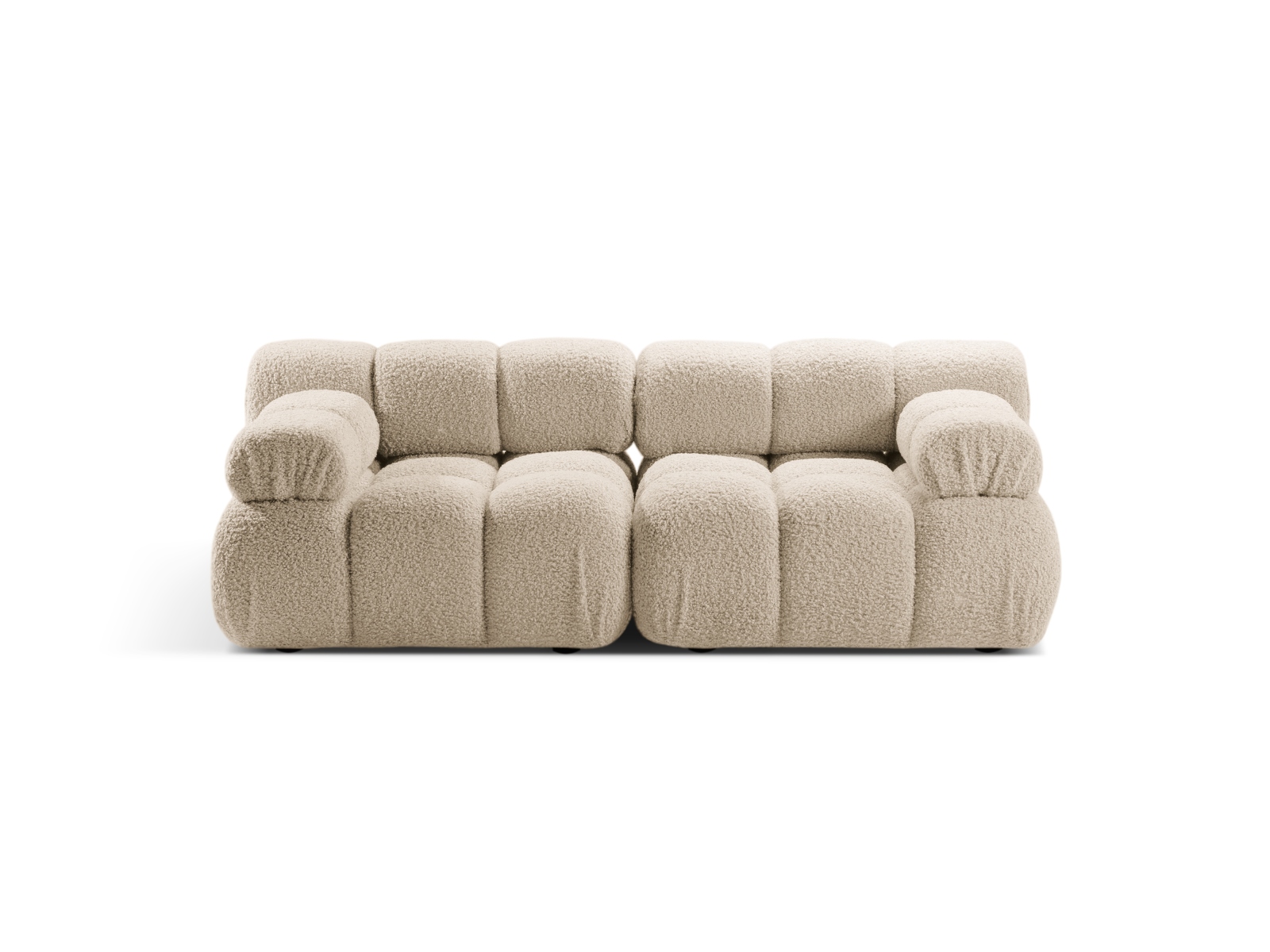 Boucle Sofa, "Bellis", 2 Seats, 188x94x70