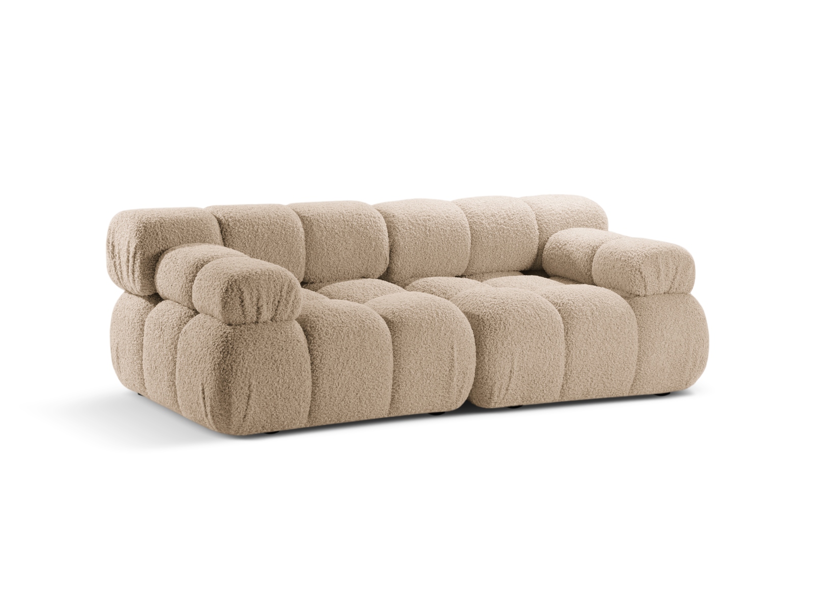 Boucle Sofa, "Bellis", 2 Seats, 188x94x70