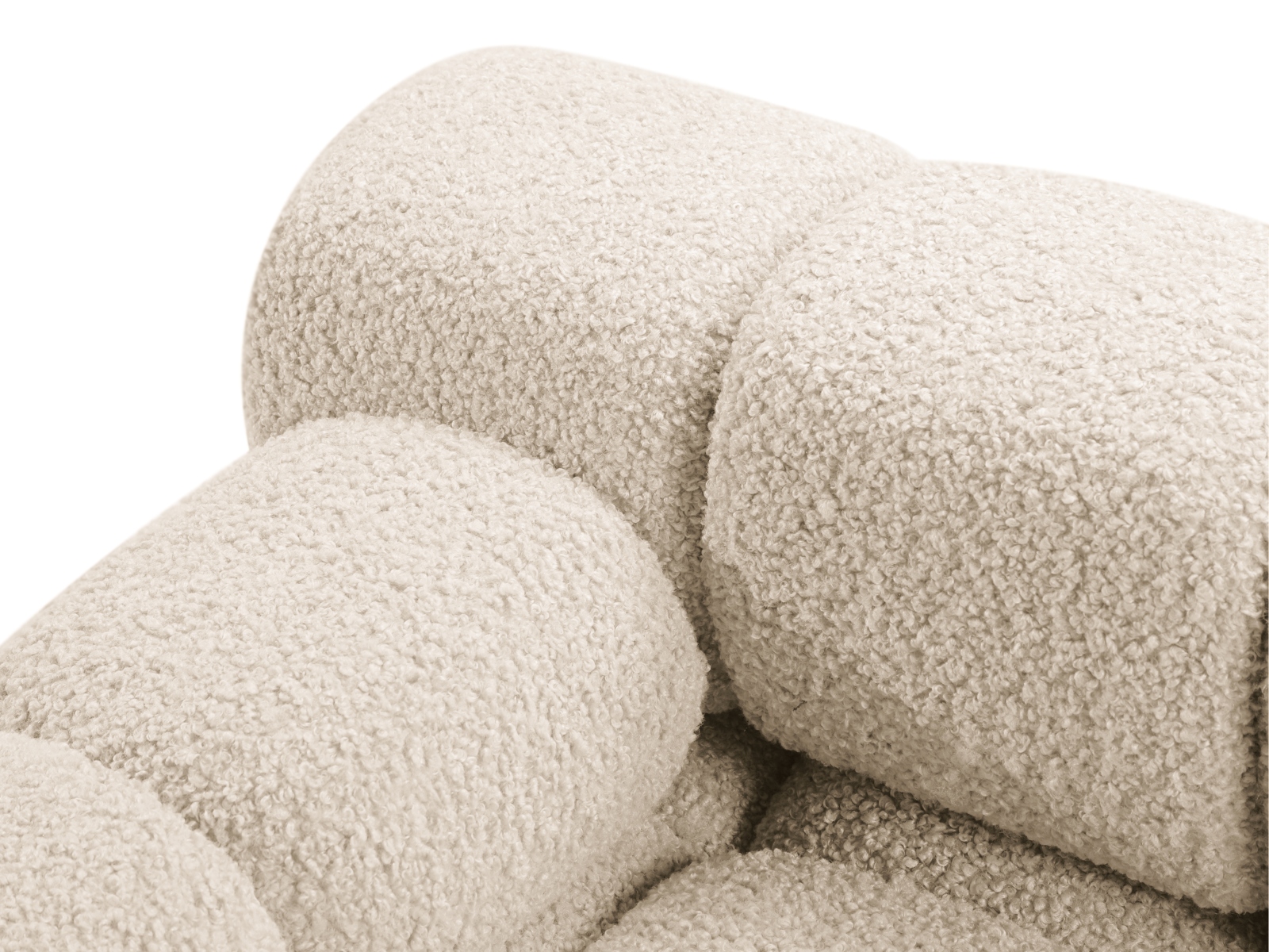 Boucle Sofa, "Bellis", 2 Seats, 188x94x70