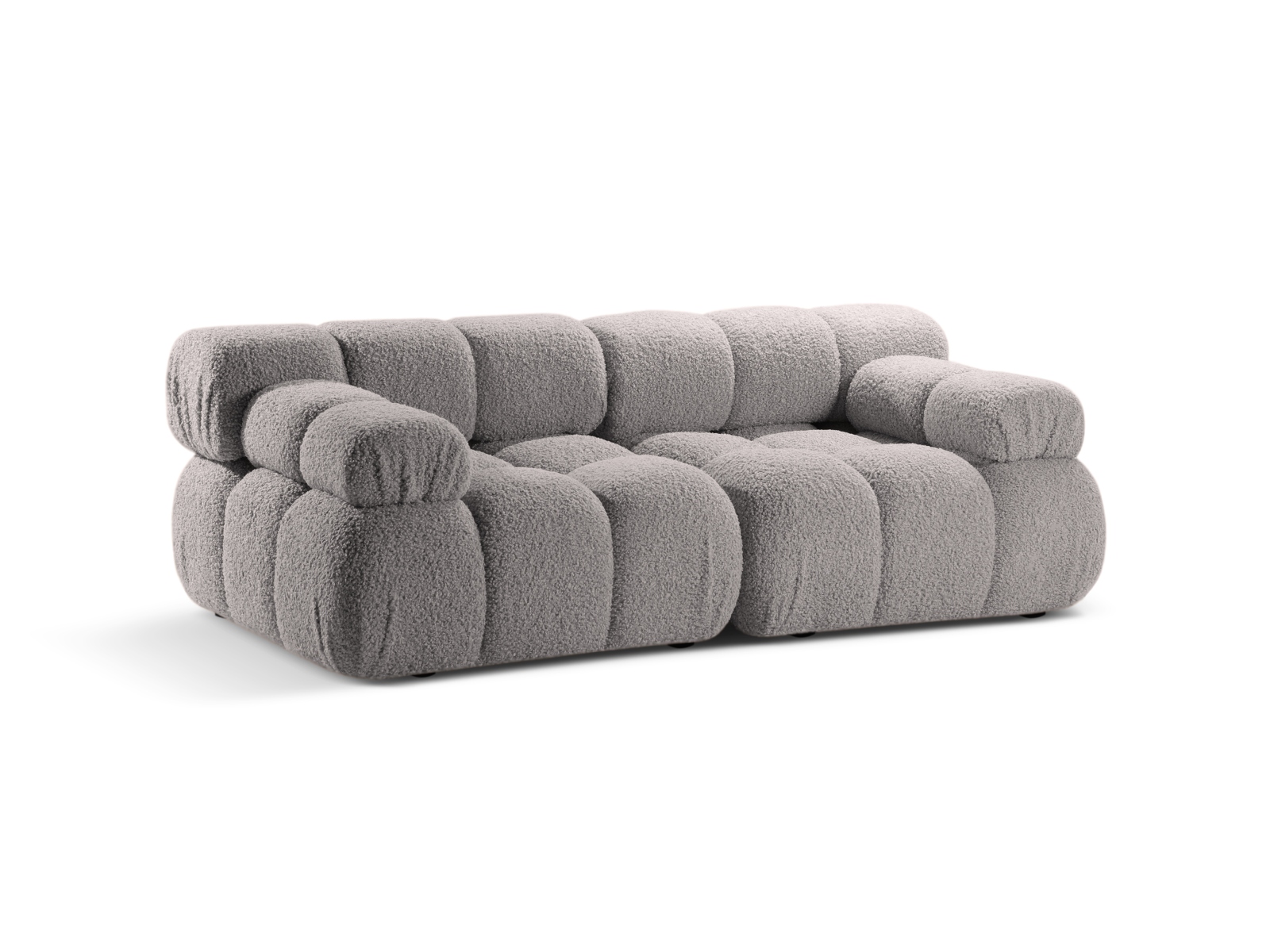 Boucle Sofa, "Bellis", 2 Seats, 188x94x70
