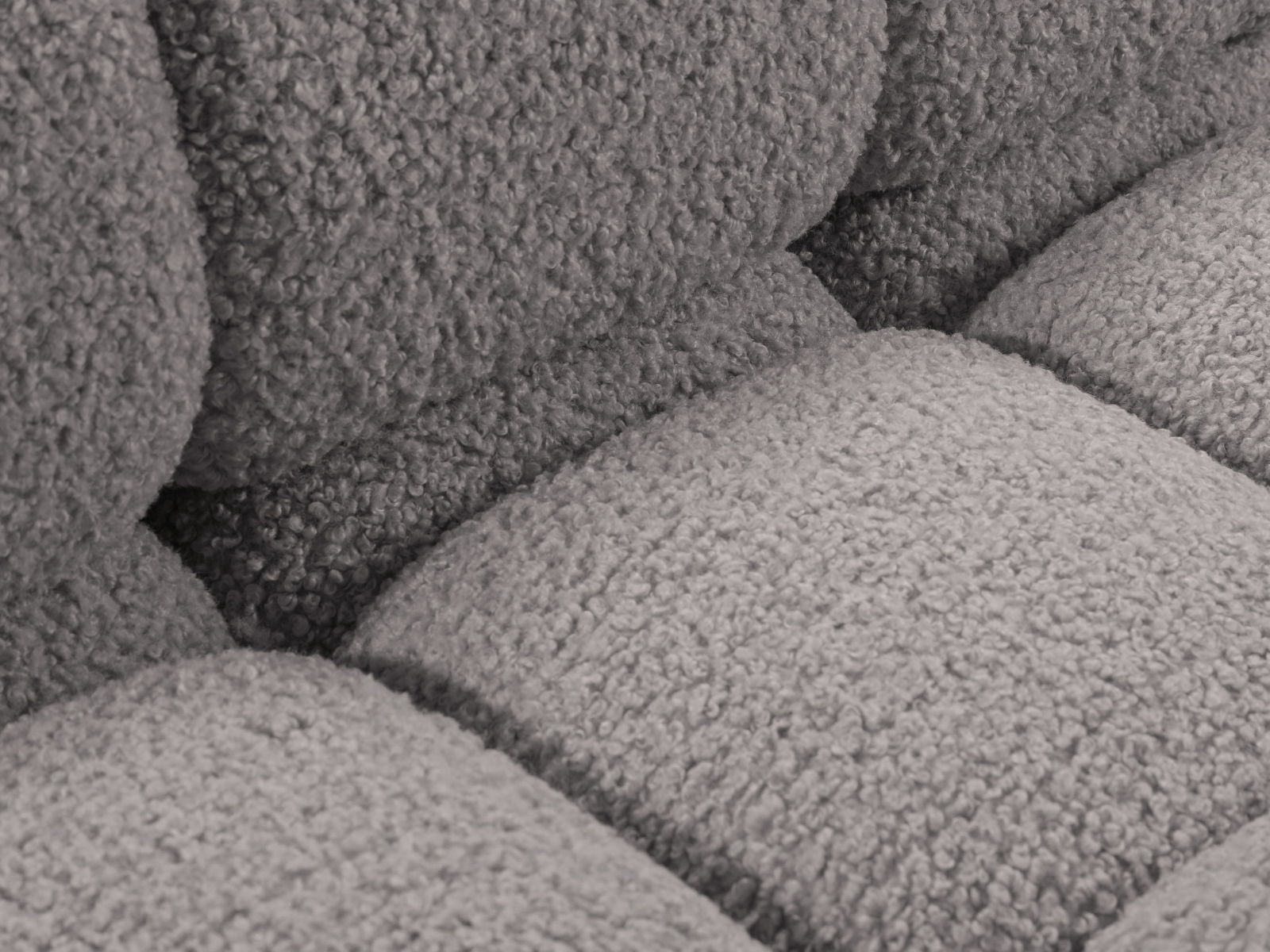 Boucle Sofa, "Bellis", 2 Seats, 188x94x70