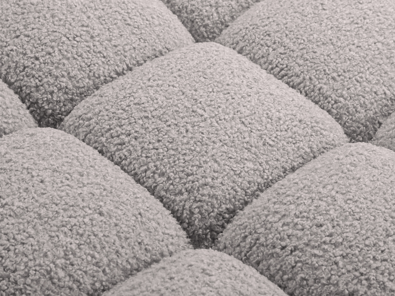 Boucle Sofa, "Bellis", 2 Seats, 188x94x70