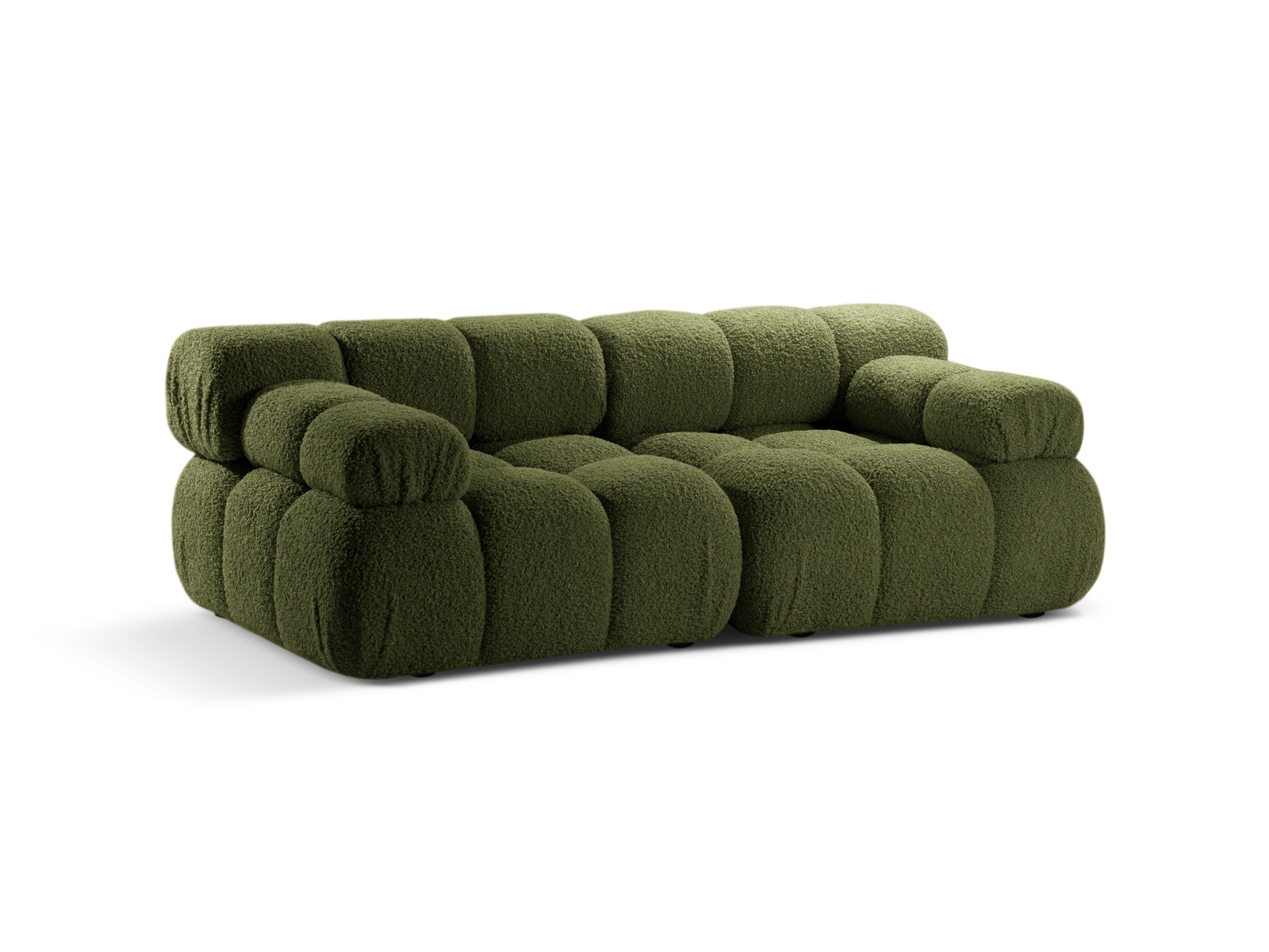 Boucle Sofa, "Bellis", 2 Seats, 188x94x70