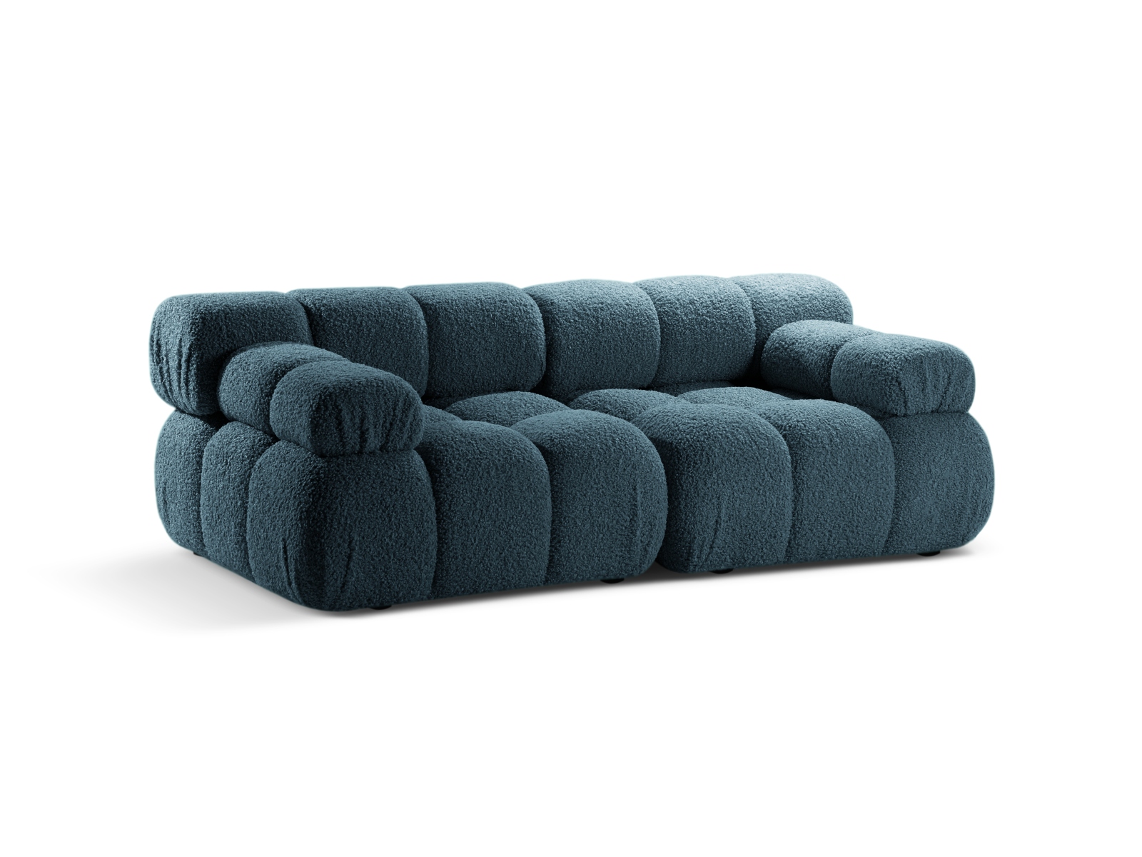 Boucle Sofa, "Bellis", 2 Seats, 188x94x70