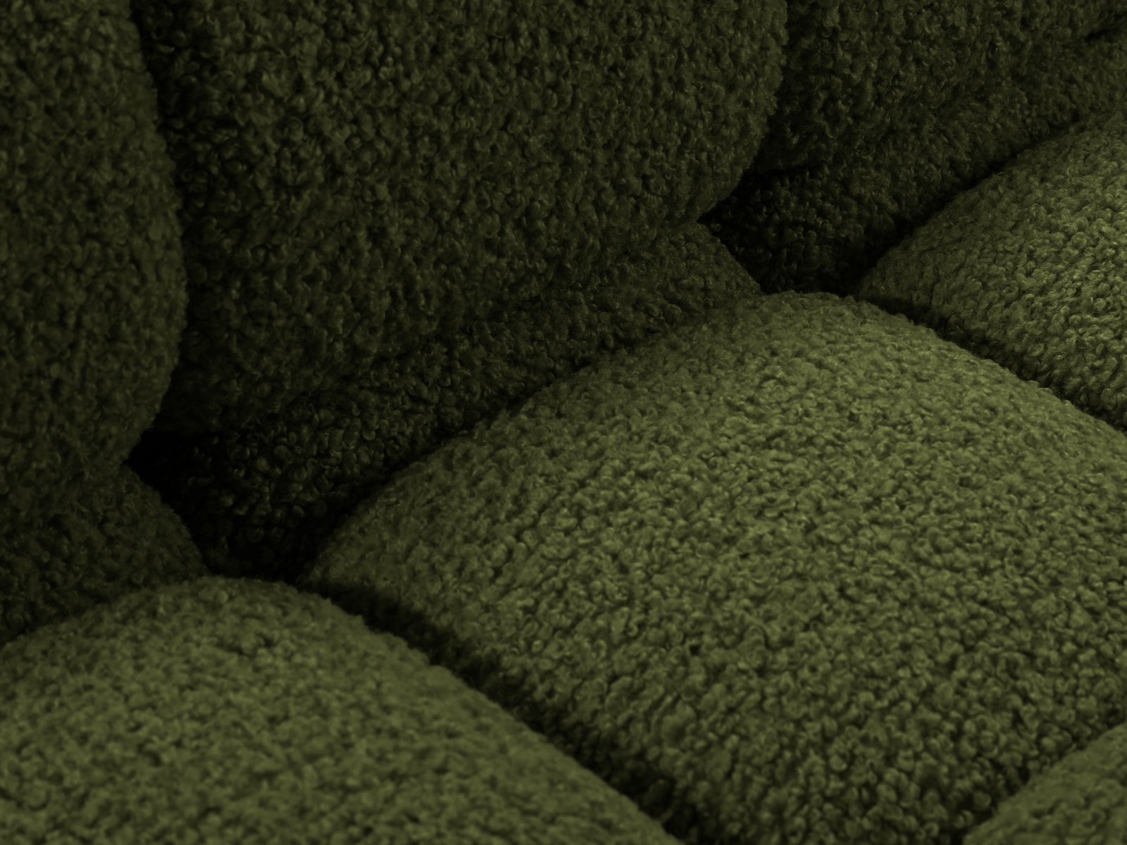 Boucle Sofa, "Bellis", 2 Seats, 188x94x70