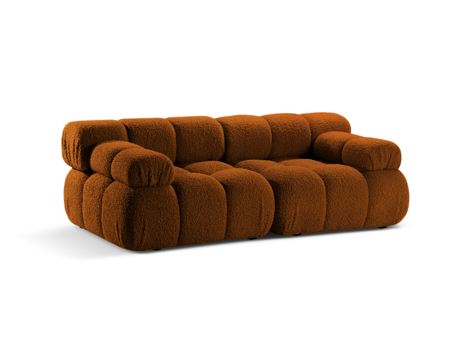 Boucle Sofa, "Bellis", 2 Seats, 188x94x70