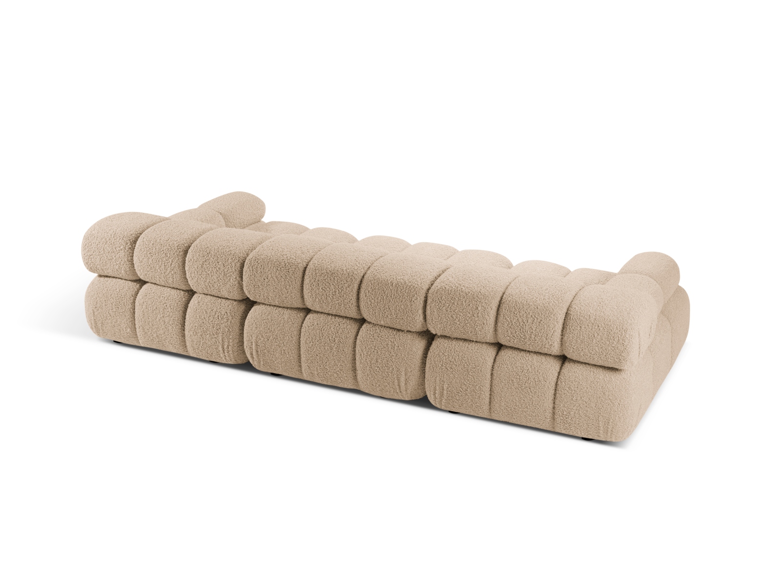 Boucle Modular Sofa, "Bellis", 3 Seats, 282x94x70