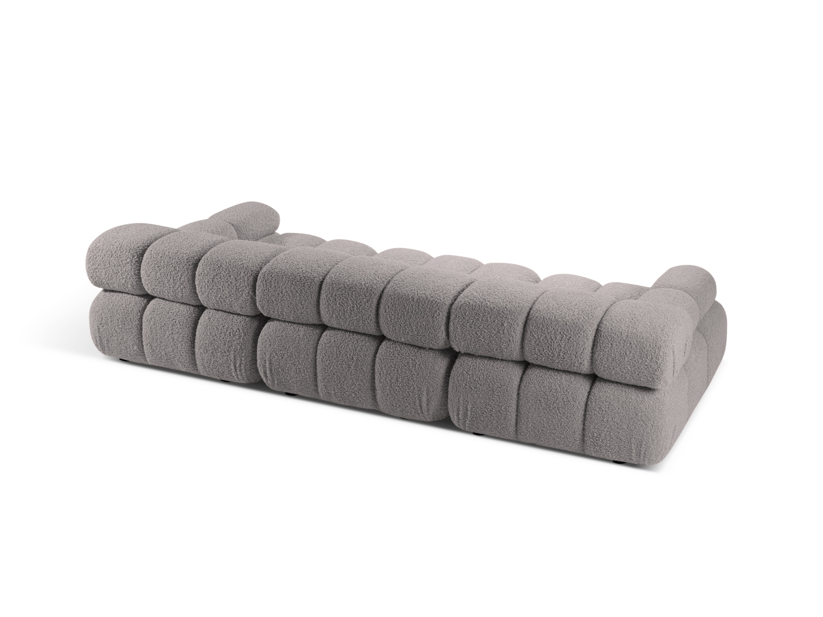 Boucle Modular Sofa, "Bellis", 3 Seats, 282x94x70