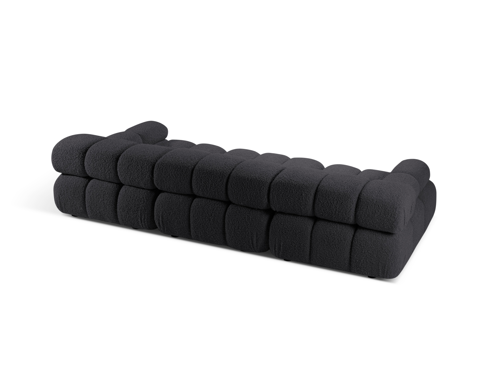 Boucle Modular Sofa, "Bellis", 3 Seats, 282x94x70