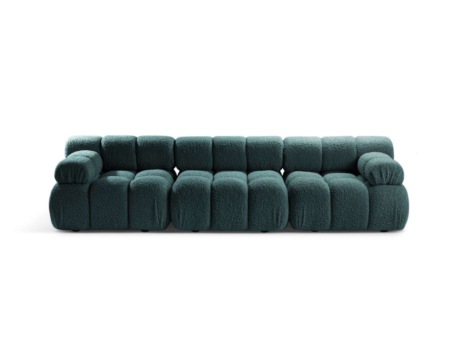 Boucle Modular Sofa, "Bellis", 3 Seats, 282x94x70