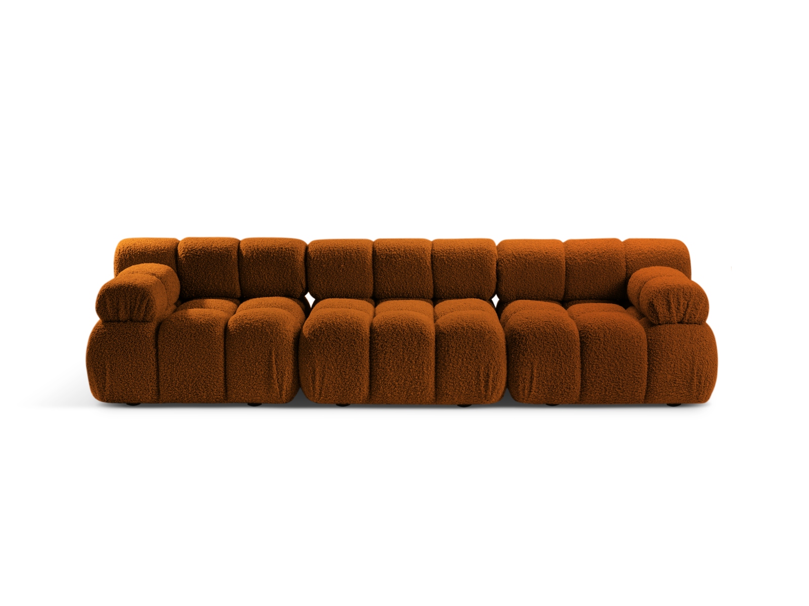Boucle Modular Sofa, "Bellis", 3 Seats, 282x94x70