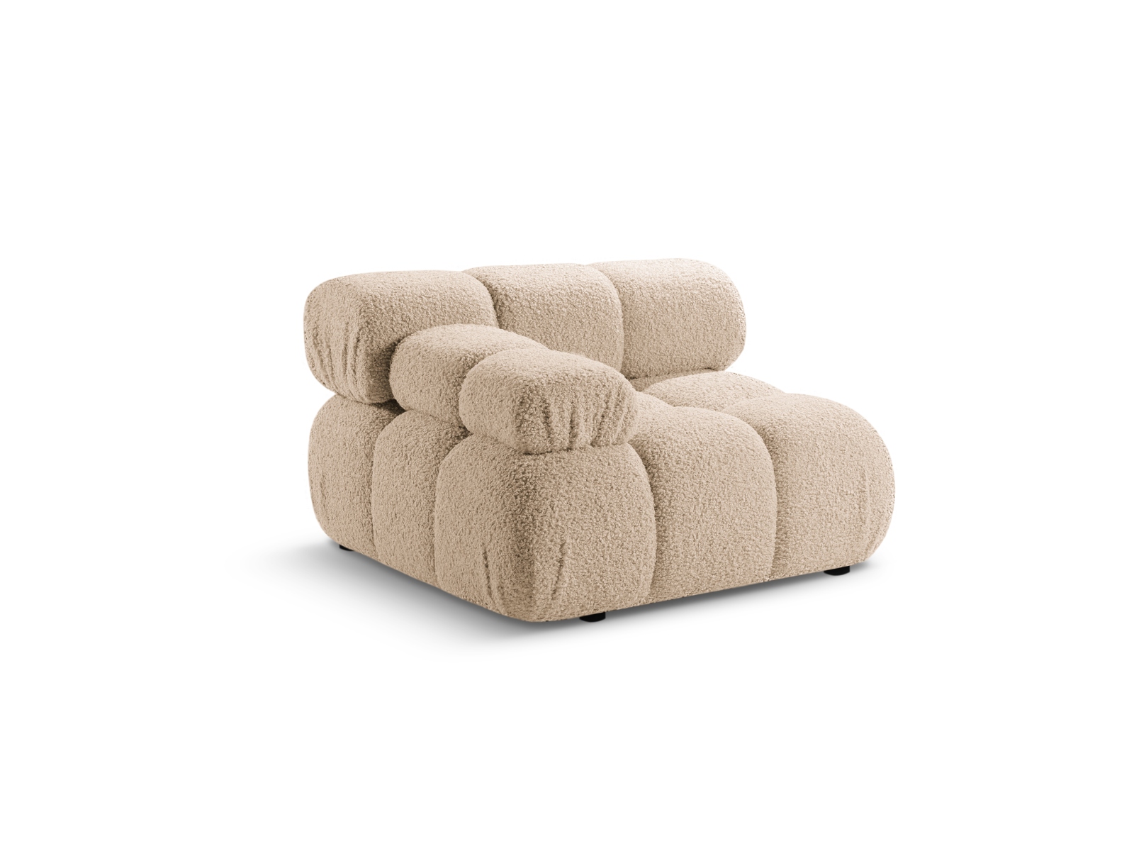 Boucle Modul Left, "Bellis", 1 Seat, 94x94x70
